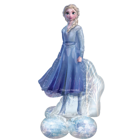 Elsa Frozen Freestanding Air Filled Giant Balloon - 54