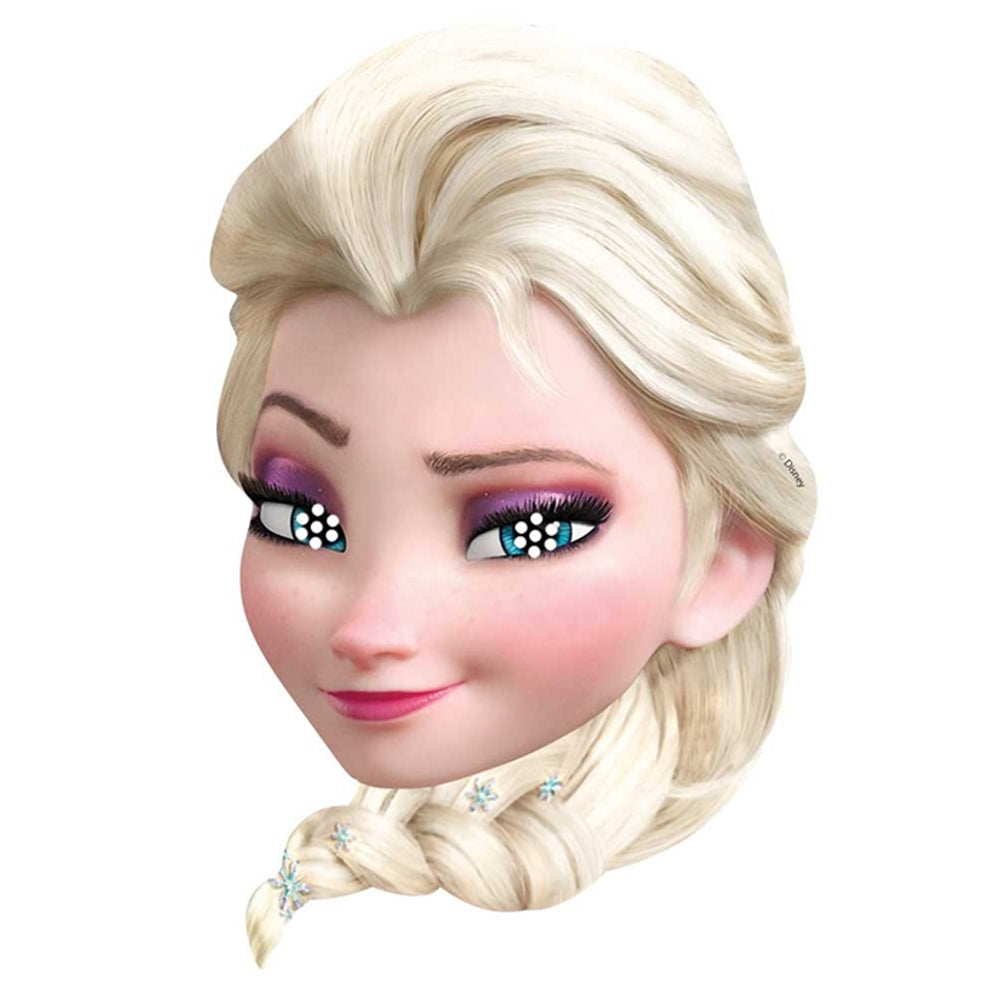 Elsa Frozen Card Mask – Party Packs
