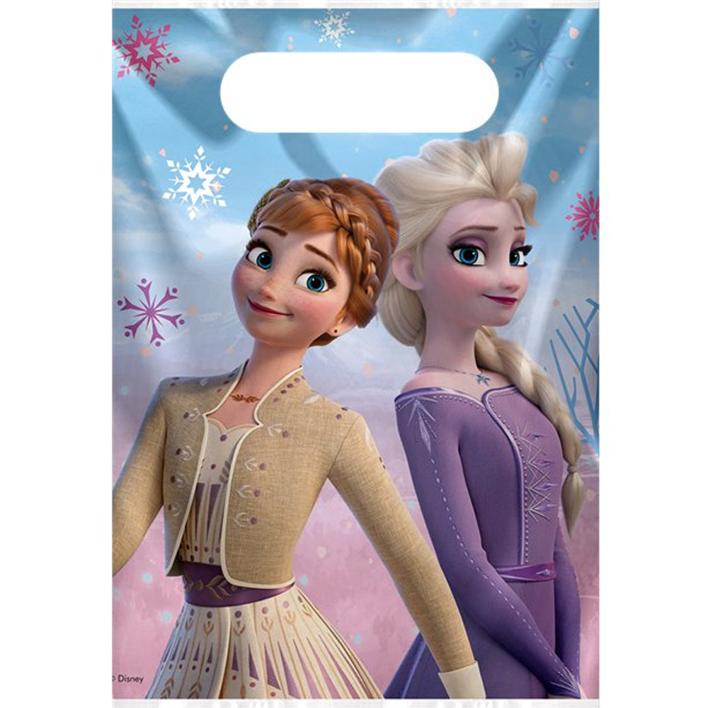 Disney Frozen 2 Wind Spirit Party Bags - Pack of 6