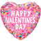 Valentine's Sprinkles Foil Balloon - 18