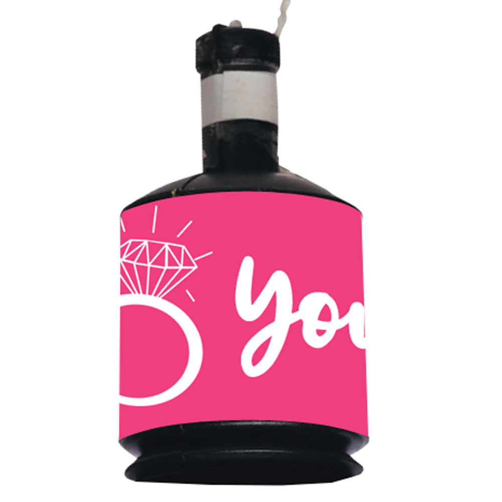 Personalised Party Poppers Kit Pink Hen Party Pack of 18 Party Packs
