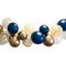 Navy Blue, Gold and White Balloon Arch DIY Kit - 2.5m