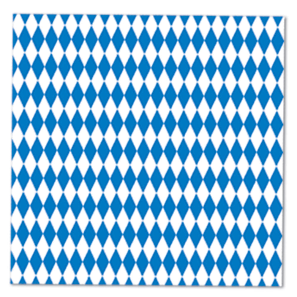 Blue & White Bavarian Luncheon Napkins