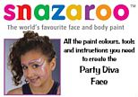 Party Diva Face Painting Guide