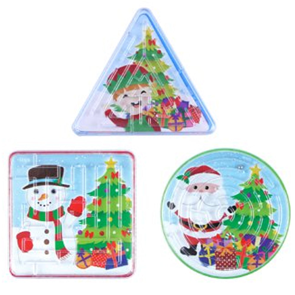Christmas Puzzle Maze - Assorted - Each