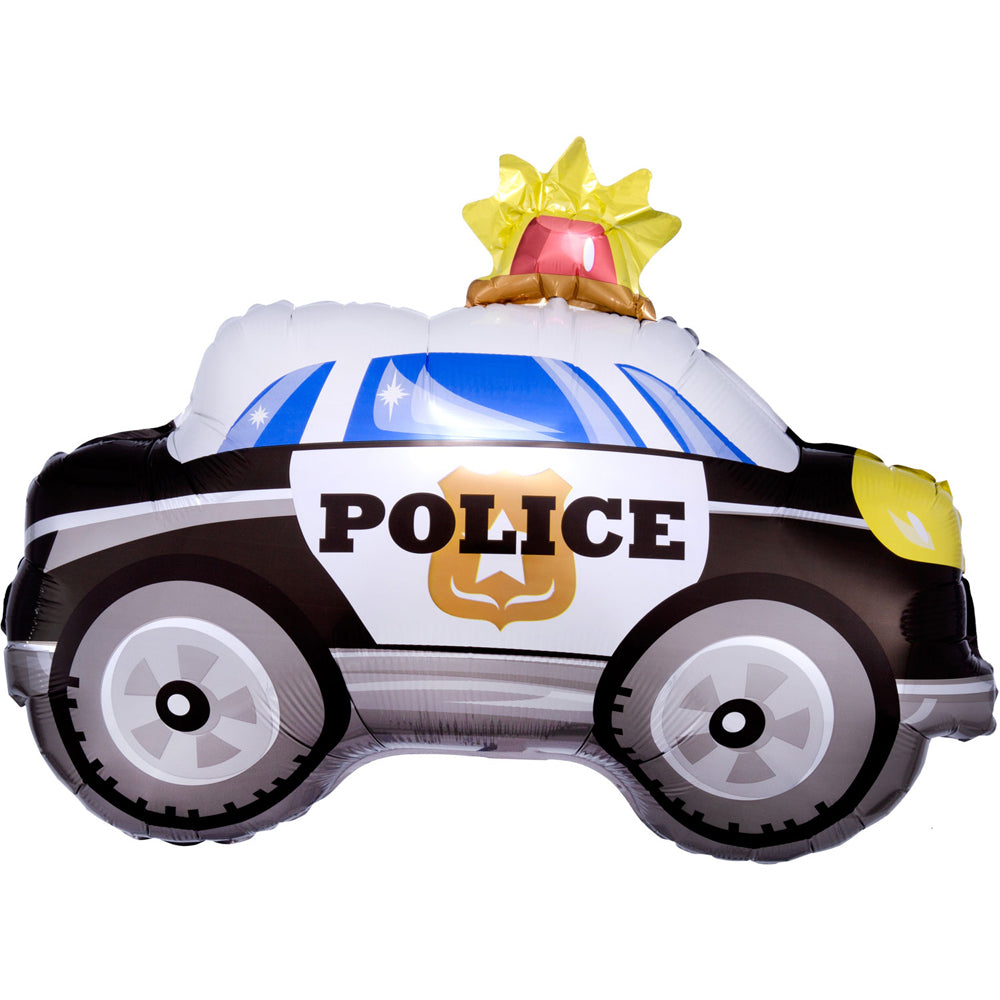 Police Car Foil Balloon - 18"