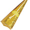 Gold Holographic Cone Poppers - Pack of 10