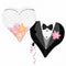 Wedding Couple Hearts Foil Balloon - 30