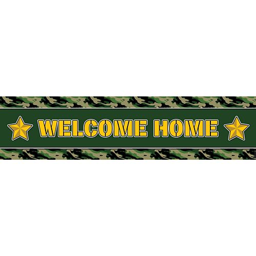 Army Welcome Home Banner - 1.2m