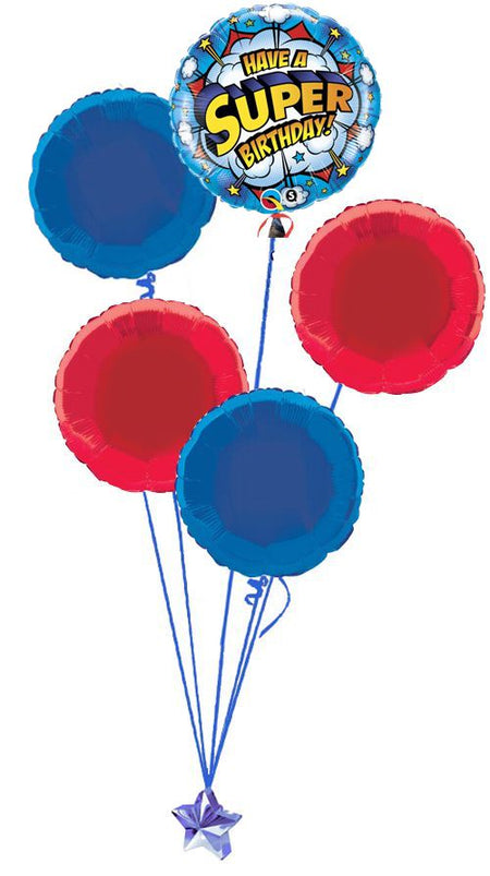 Superhero Balloon Bouquet