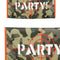 Camouflage 'Party!' Cloth Flag - 1.5m