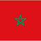 Morocco Polyester Fabric Flag 5ft x 3ft