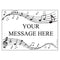 Musical Notes Personalised Poster- A3