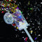 Multi Colour Foil Confetti Push Popper - Each