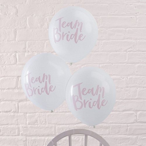 Team Bride Hen Party 12" Balloons- Pack Of 10