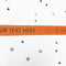 Orange Personalised Ribbon- 25mm- 1 Metre