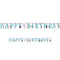 Purrfect Party Cat Happy Birthday Jointed Letter Banner - 2.7m