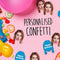 Personalised Face Confetti - Pack of 50