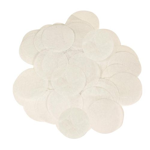 White Paper Confetti  - Biodegradable - 15mm - 14g