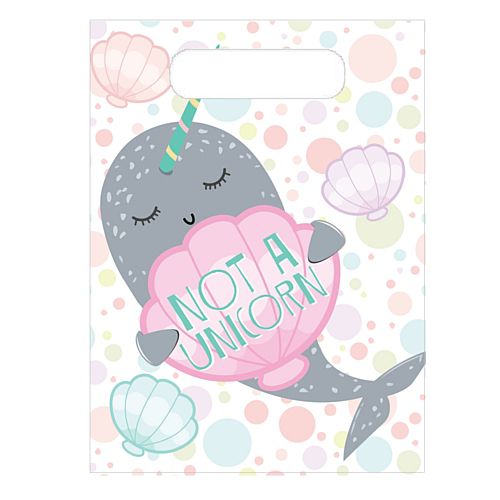 Narwhal Party Bags - Pack of 8