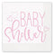 Pink Hearts Baby Shower Luncheon Napkins - Pack of 16