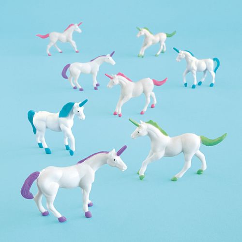 Unicorn Toy Party Bag Fillers - Pack of 8