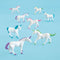 Unicorn Toy Party Bag Fillers - Pack of 8