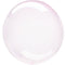 Clear Light Pink Bubble Round Balloon - 18