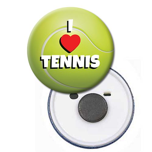 Magnet - I Love Tennis Wimbledon - 5.8cm