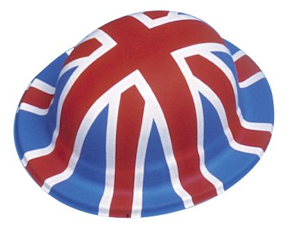 British Union Jack Bowler Hat