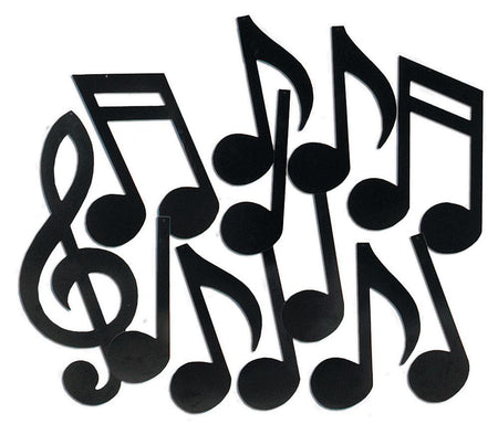 Musical Notes - Set of 12 - 18