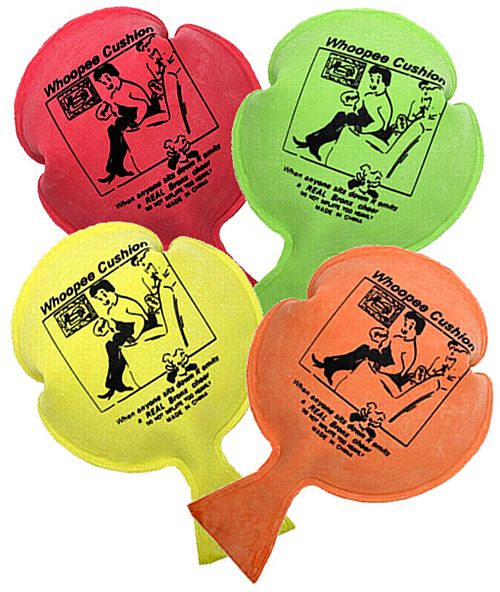 Whoopee Cushion - Assorted Colours - Each