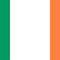 Irish (EIRE) Polyester Fabric Flag - 5ft x 3ft