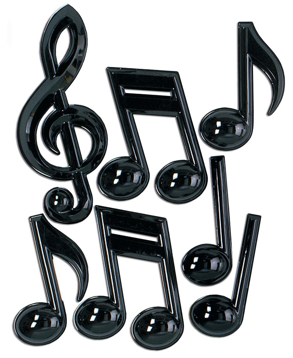 Musical Notes 13" - Pack of 7
