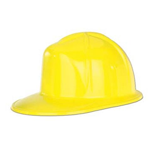 Yellow Builder's Hat – Party Packs - Main Image
