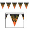 Flame 'All Weather' Bunting - 3.7m (12') - 12 Flags