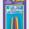 Happy Birthday Rainbow Cake Topper with Candles - Pack of 12