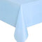 Light Blue Plastic Tablecloth 1.4m x 2.8m
