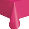 Hot Pink Plastic Tablecloth 1.4m x 2.8m