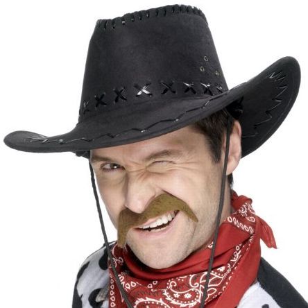 Light Brown Cowboy Moustache