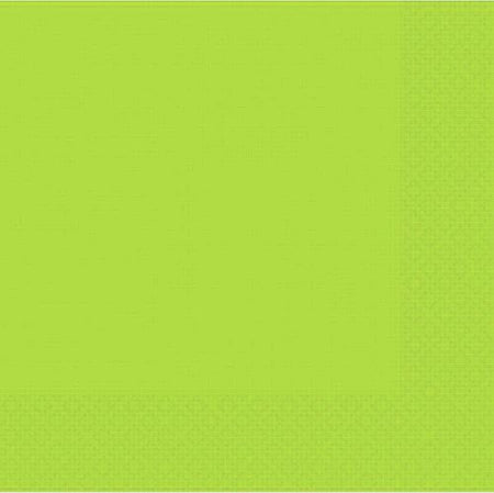 Lime Green Luncheon Napkins - Pack of 50 - 33cm