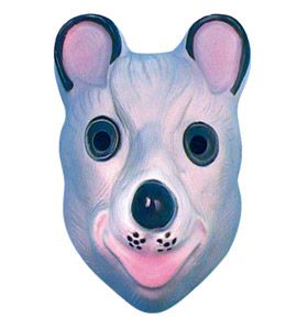 Children's Plastic Mouse Mask