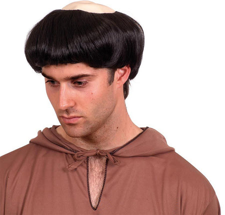 Realistic Monk Wig