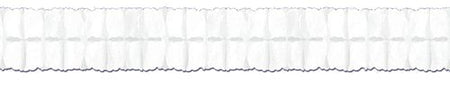 White Tissue Paper Garland - 4m
