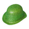 Green Glitter Bowler Hat