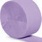 Lavender Crepe Paper Streamer - 25m
