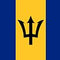 Bajan (Barbados) Polyester Fabric Flag 5ft x 3ft