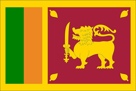 Sri Lankan Polyester Fabric Flag 5ft x 3ft