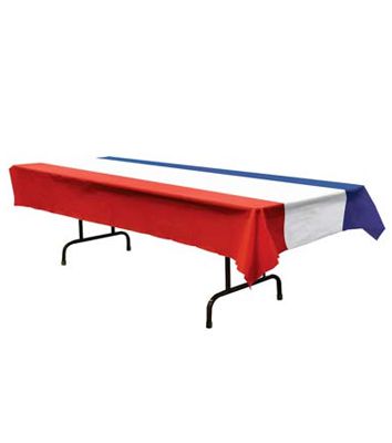 Patriotic Plastic Tablecloth - 2.74m