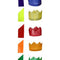 Cracker Paper Hat - Assorted Colours - Each